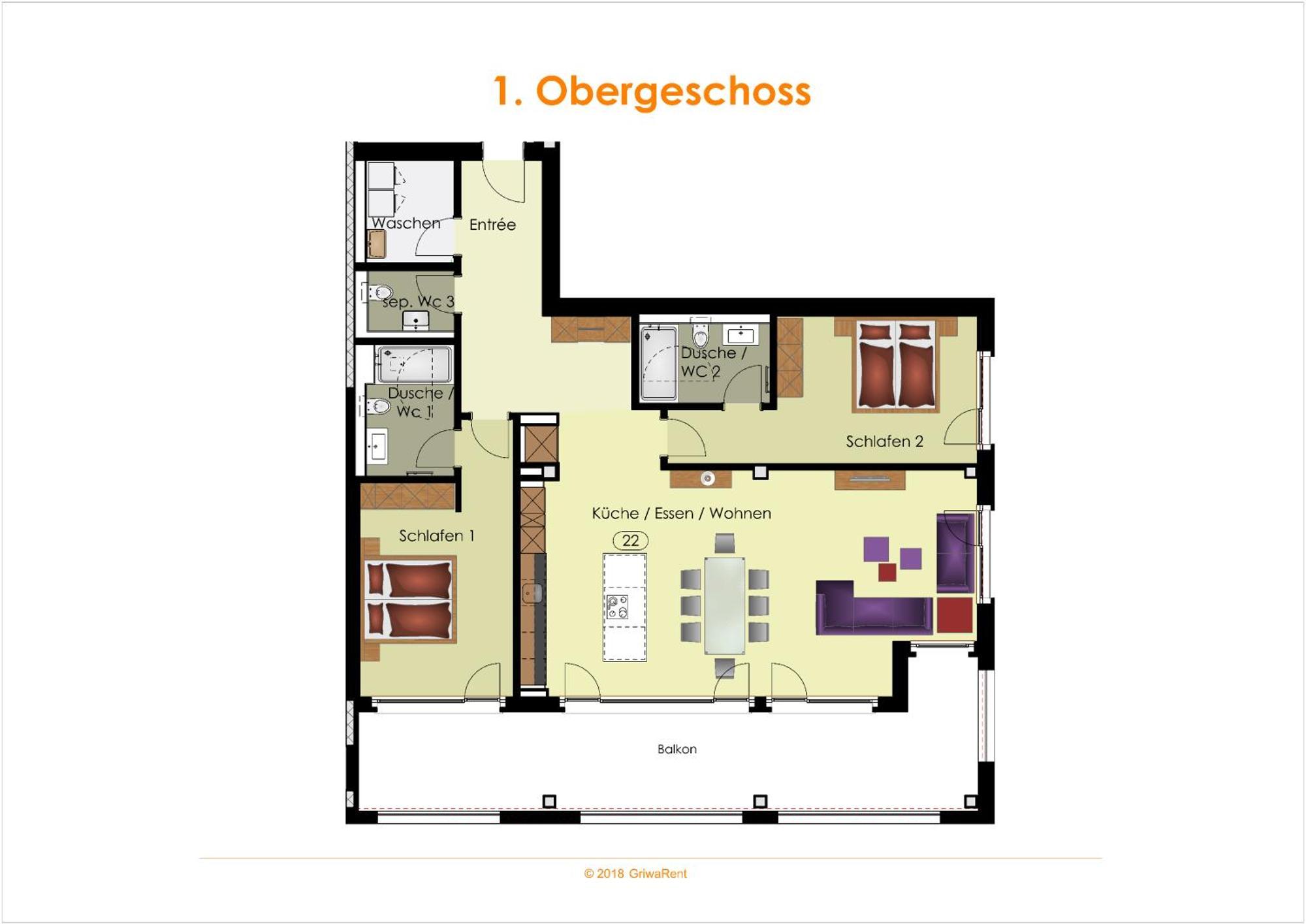Apartment Jungfraucenter Brienzersee - Griwa Rent Interlaken Bagian luar foto